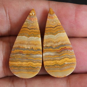 Lace Agate Pair