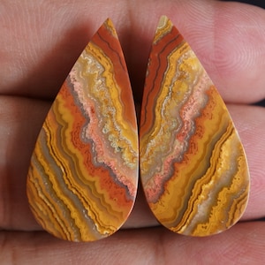 Lace Agate Pair