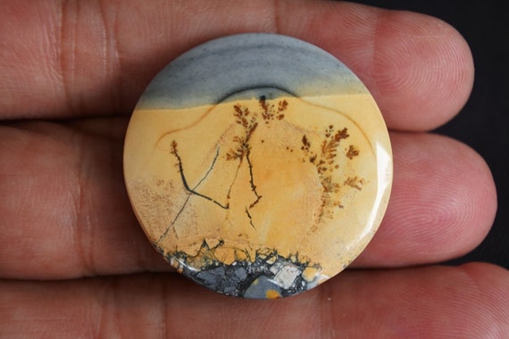 Jasper Maligano Cabochon (32x32x5 mm)