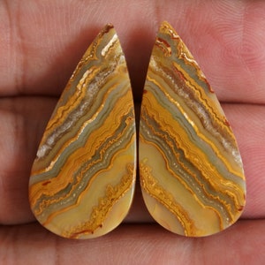 Lace Agate Pair