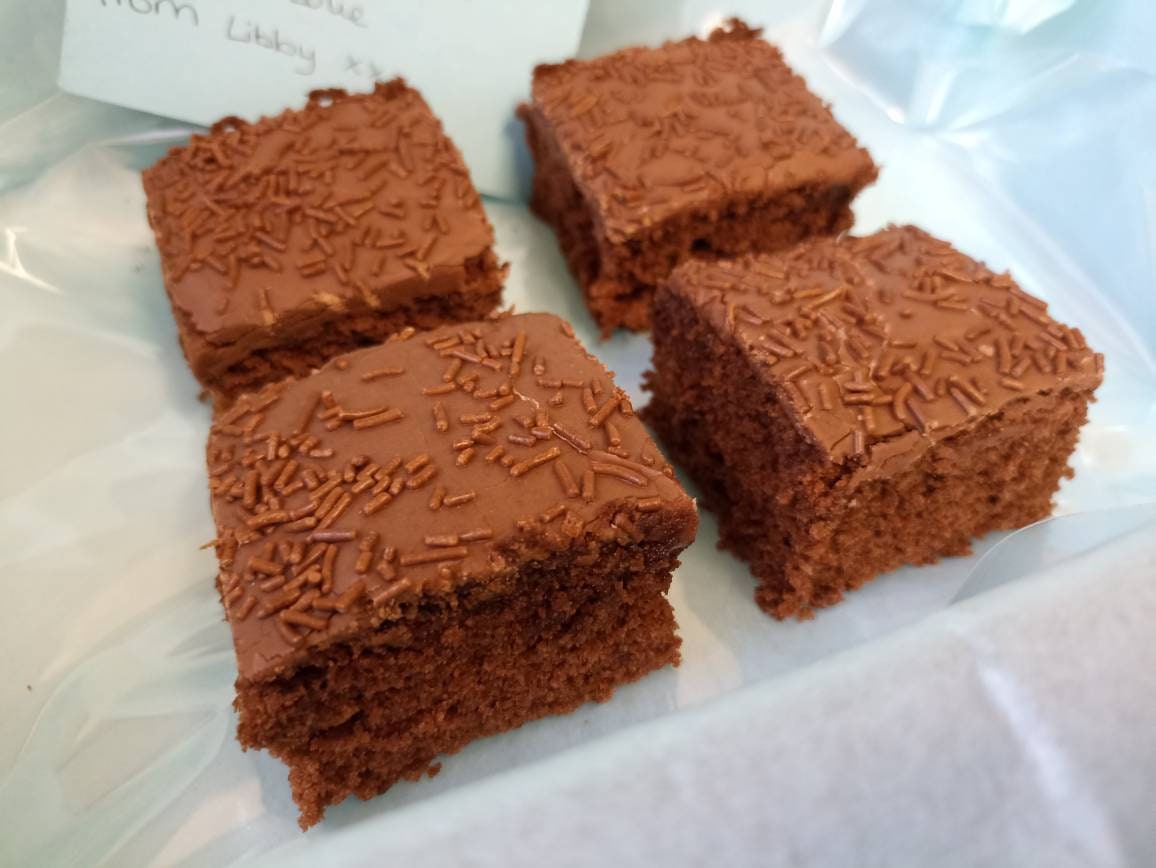 Extremely Chocolatey Old School Days Sprinkle Sponge Cake Etsy UK