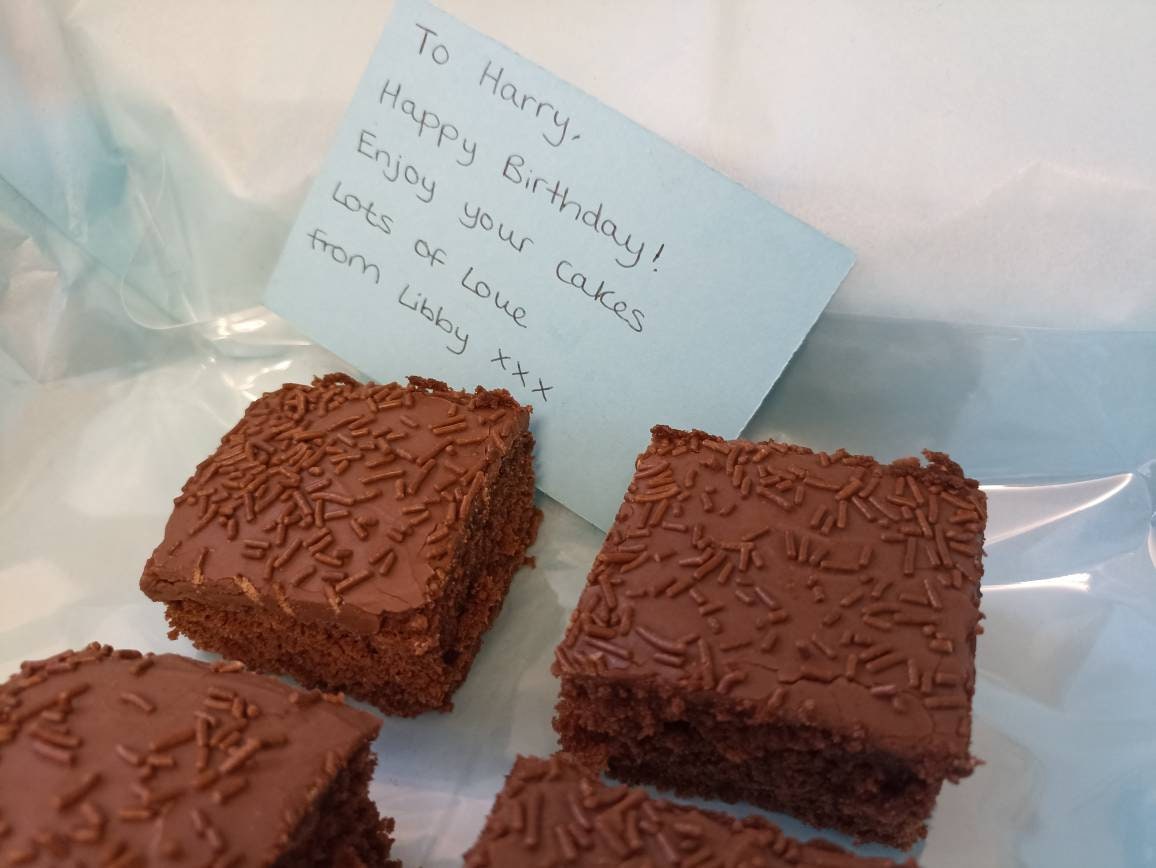 Extremely Chocolatey Old School Days Sprinkle Sponge Cake Etsy UK