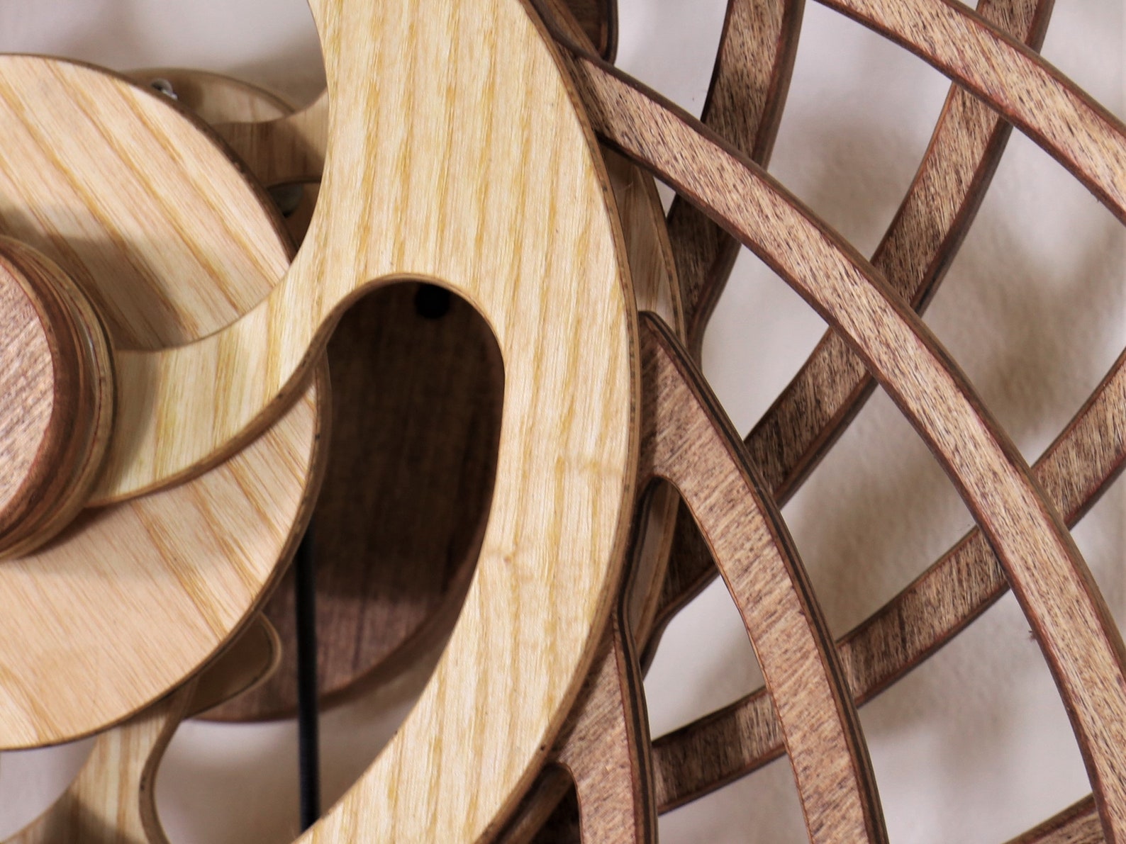 Wooden Sculpture Deja Vu Wall Sculpture Etsy