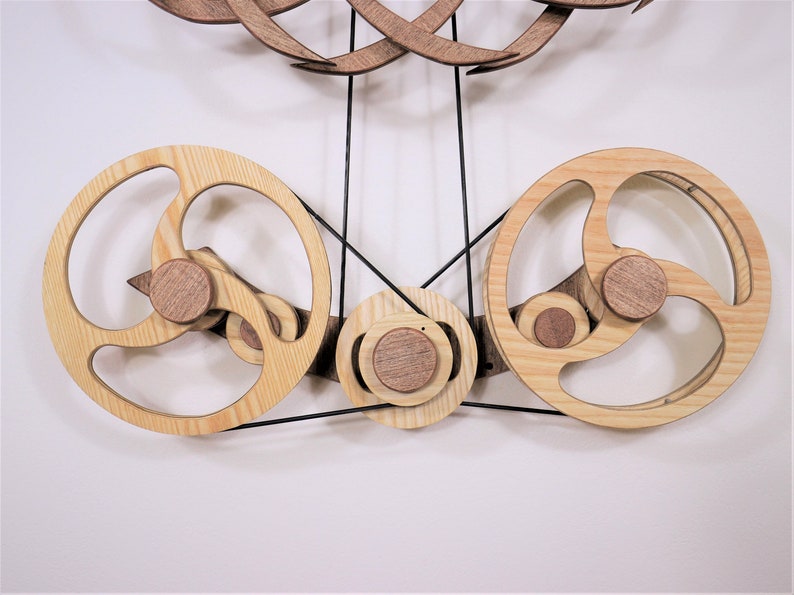 Wooden Sculpture Deja Vu Wall Sculpture Etsy