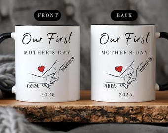 Personalized First Mother's Day Mug: New Mom Gift