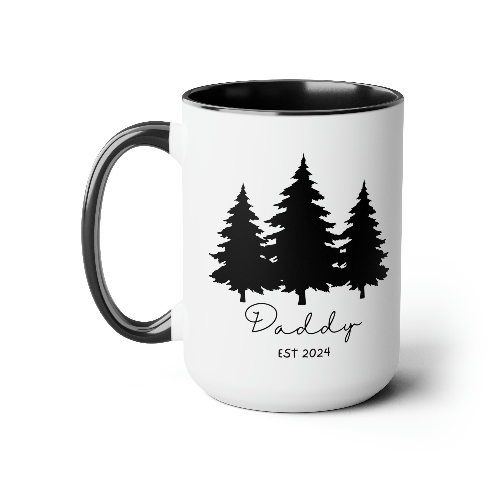 Daddy Est 2024 Mug, Fathers Day Mug, New Dad Gift, Christmas Gift for