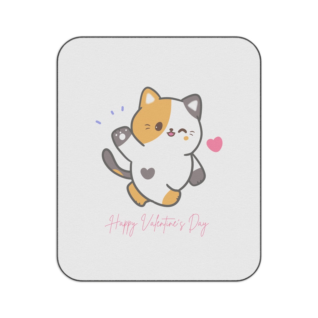 Valentine Picnic Blanket, Happy Valentine Day Blanket for Her, Gift for