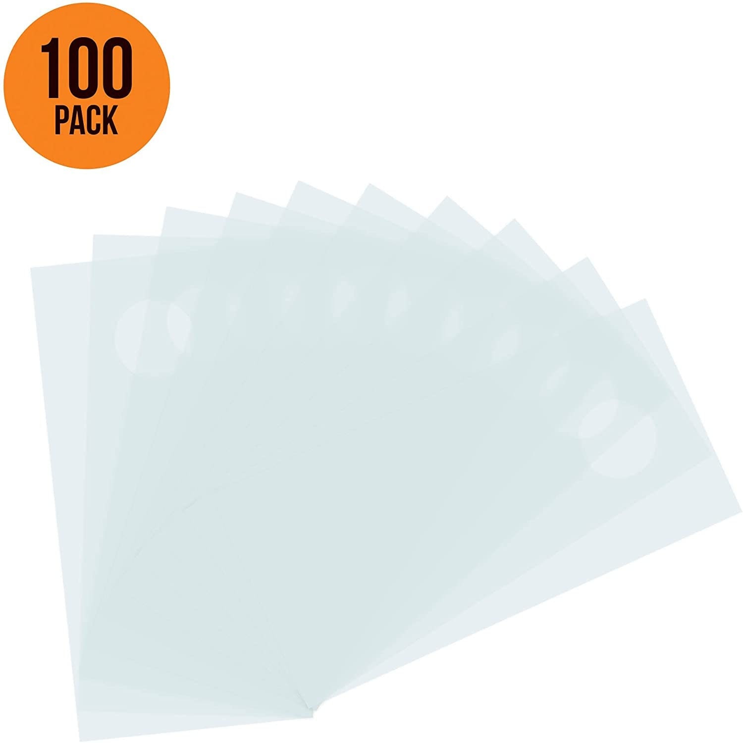 Clear Frosted Plastic Gift Bags, Market 12x6x12, 25 Pack, 3 Mil
