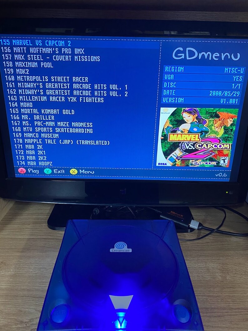 Dreamcast 256GB Fully Loaded SD Card for GDEMU Including Etsy