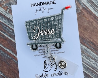 Shopping Cart Badge Reel