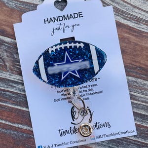 Football Badge Reels, Sports Badge Reel