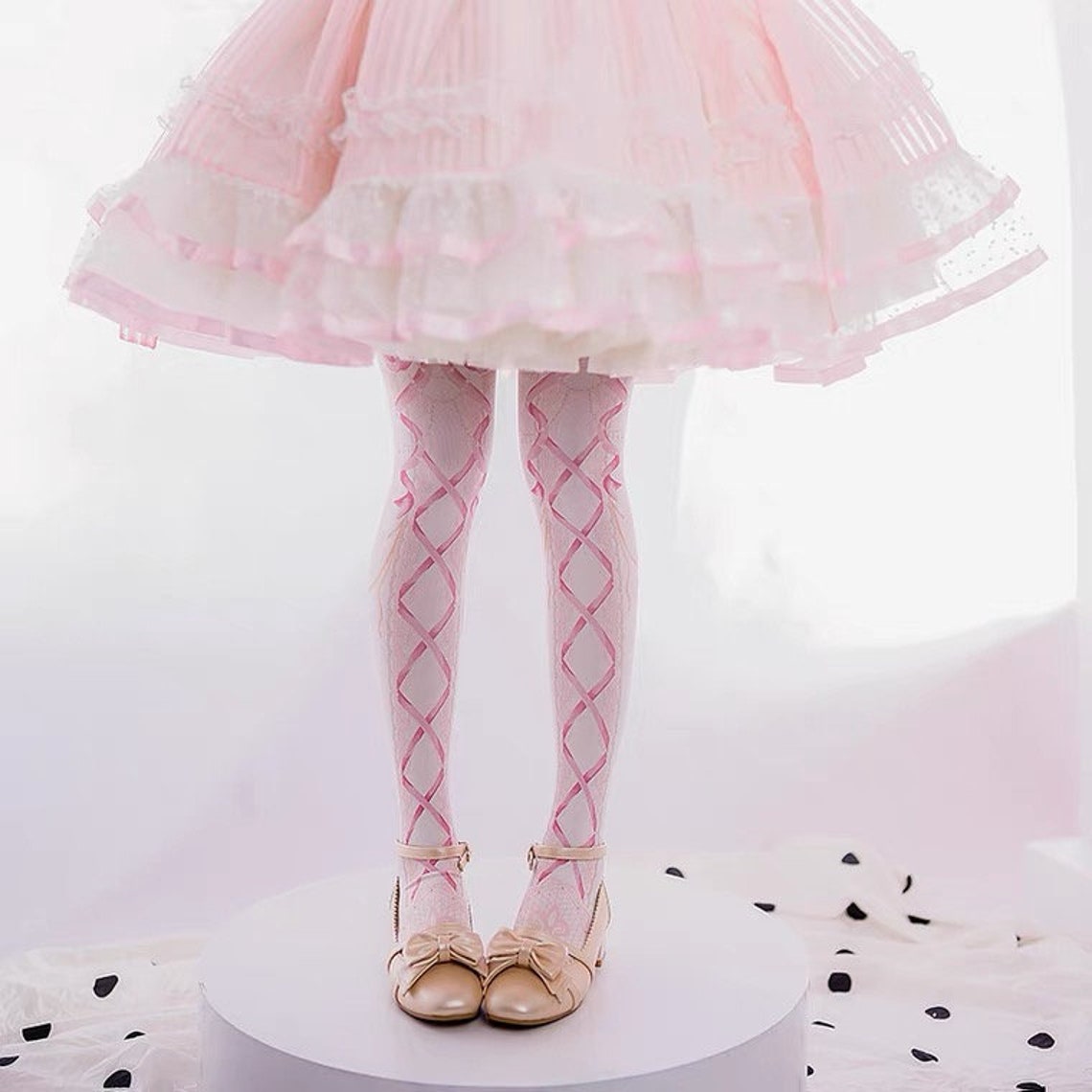 Kawaii Lolita Tights Kawaii Knee High SocksLolita cute Etsy