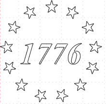 1776 Decal - Etsy