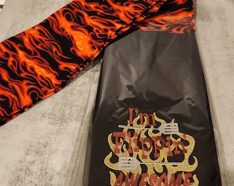 Barbeque Kitchen Neck Towel/Cooking Scarf Kitchen Boa, Cooking, Cleaning, Spills, Potholder, Dish Towel