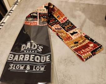 Barbeque Kitchen Neck Towel/Cooking Scarf Kitchen Boa, Cooking, Cleaning, Spills, Potholder, Dish Towel