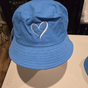 Bucket Hat  Embroidered  Bucket Hat Trendy Fun Unisex Cotton Cool