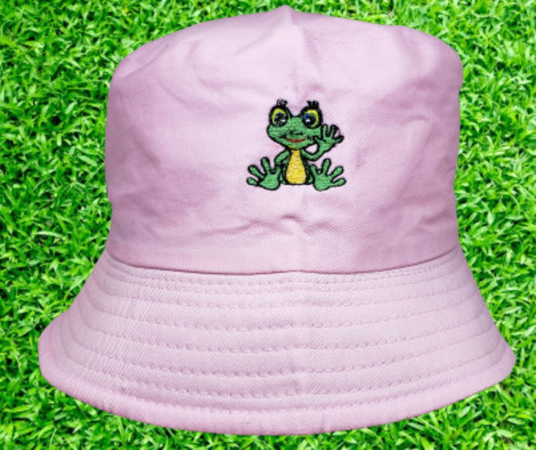 Bucket Hat Frog Fun Hat Unisex Trendy Cool Adult Teen Etsy