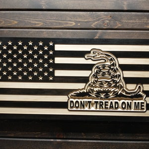 Don&#39;t tread on me American flag
