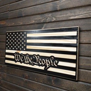 We The People American flag
