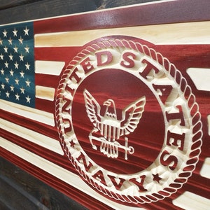 United States Navy American Flag