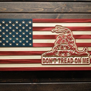 Don&#39;t tread on me American flag
