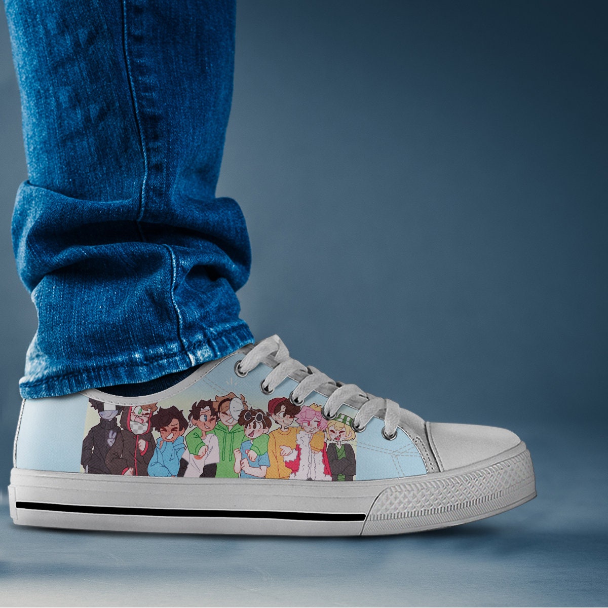 Dream SMP Custom Lowtop YouTubers Dream Running Shoes Etsy