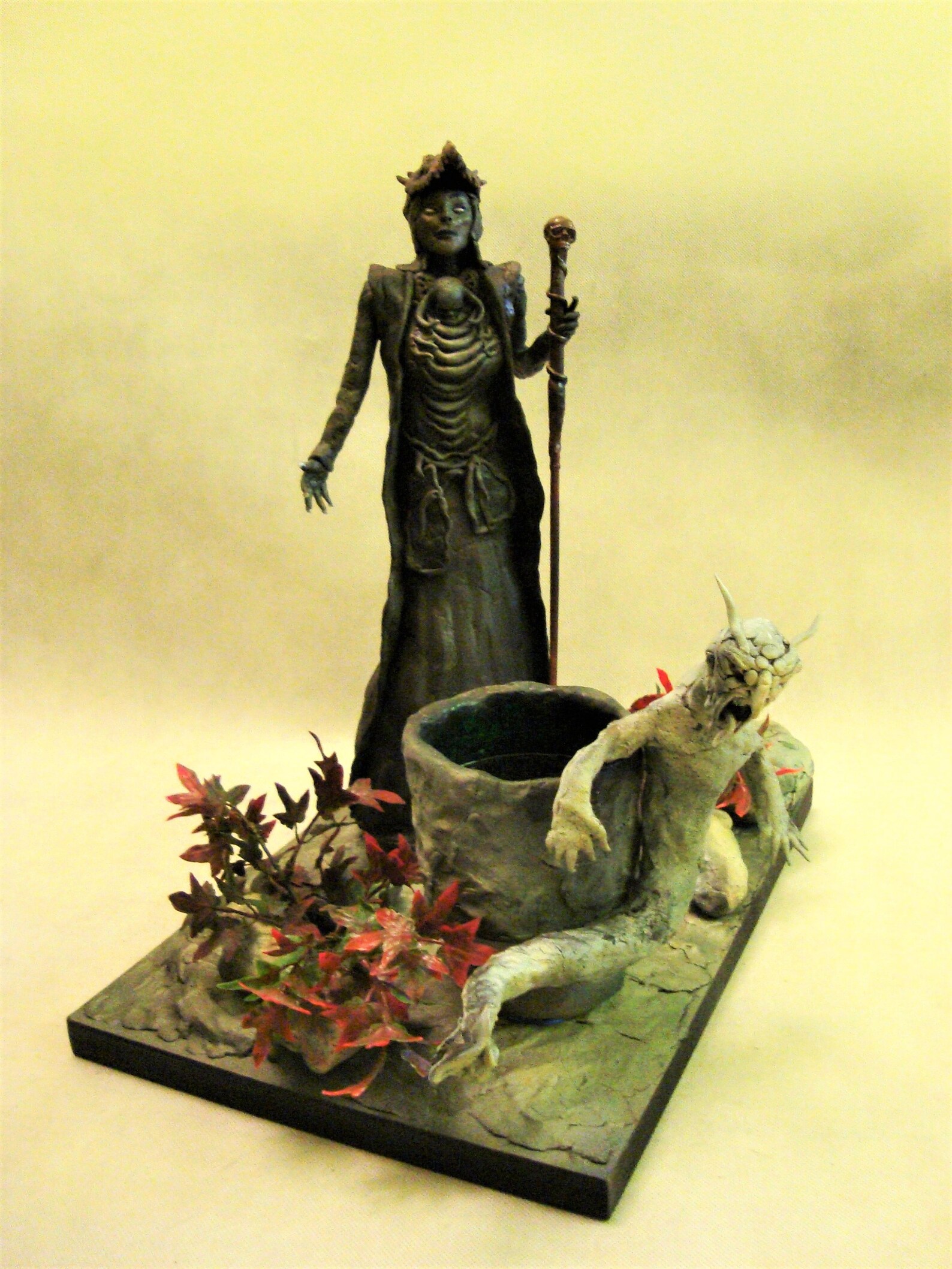 Dark fantasy witch horror statue 1/4 figure 44cm oracle Etsy