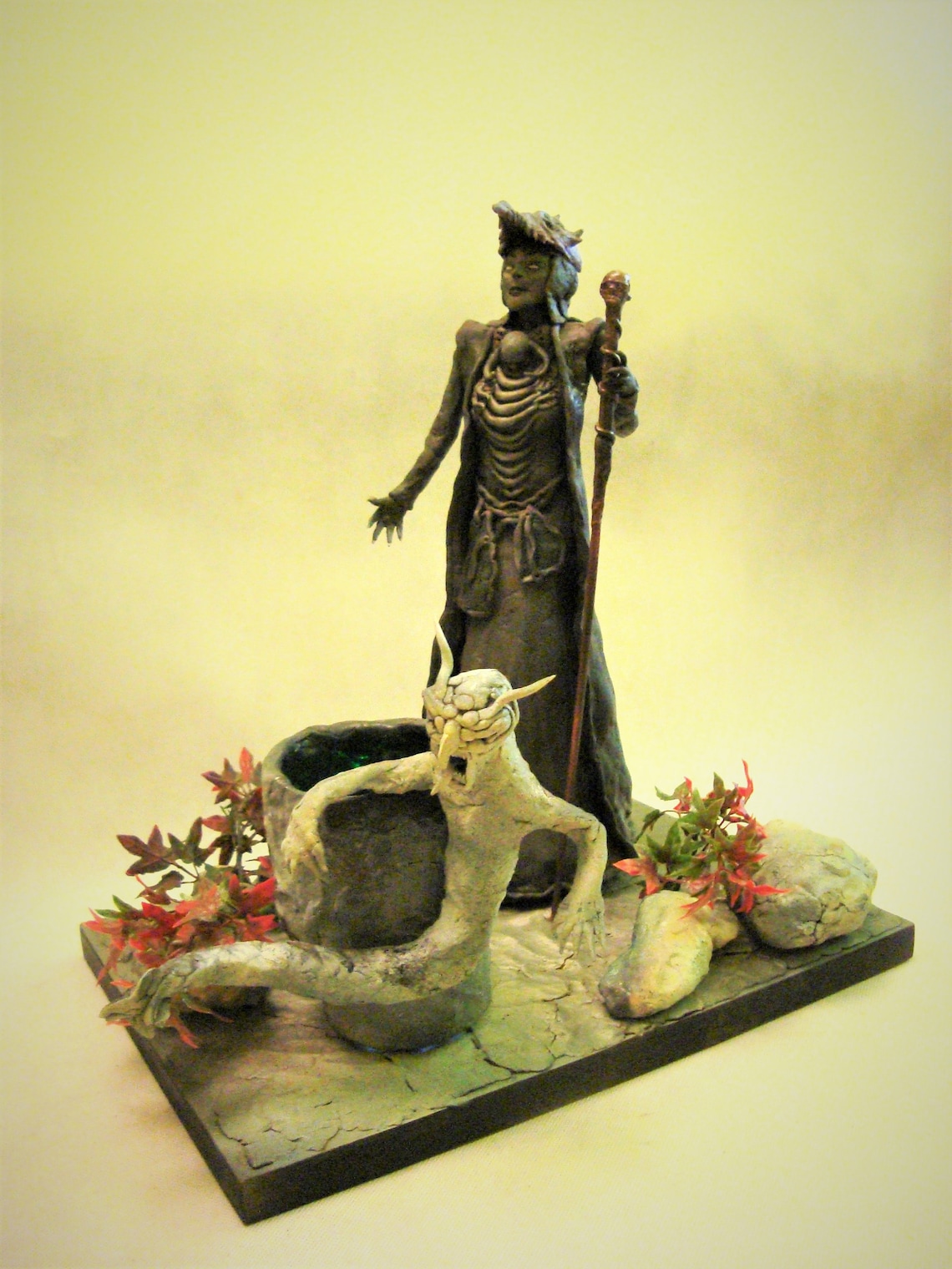Dark fantasy witch horror statue 1/4 figure 44cm oracle Etsy