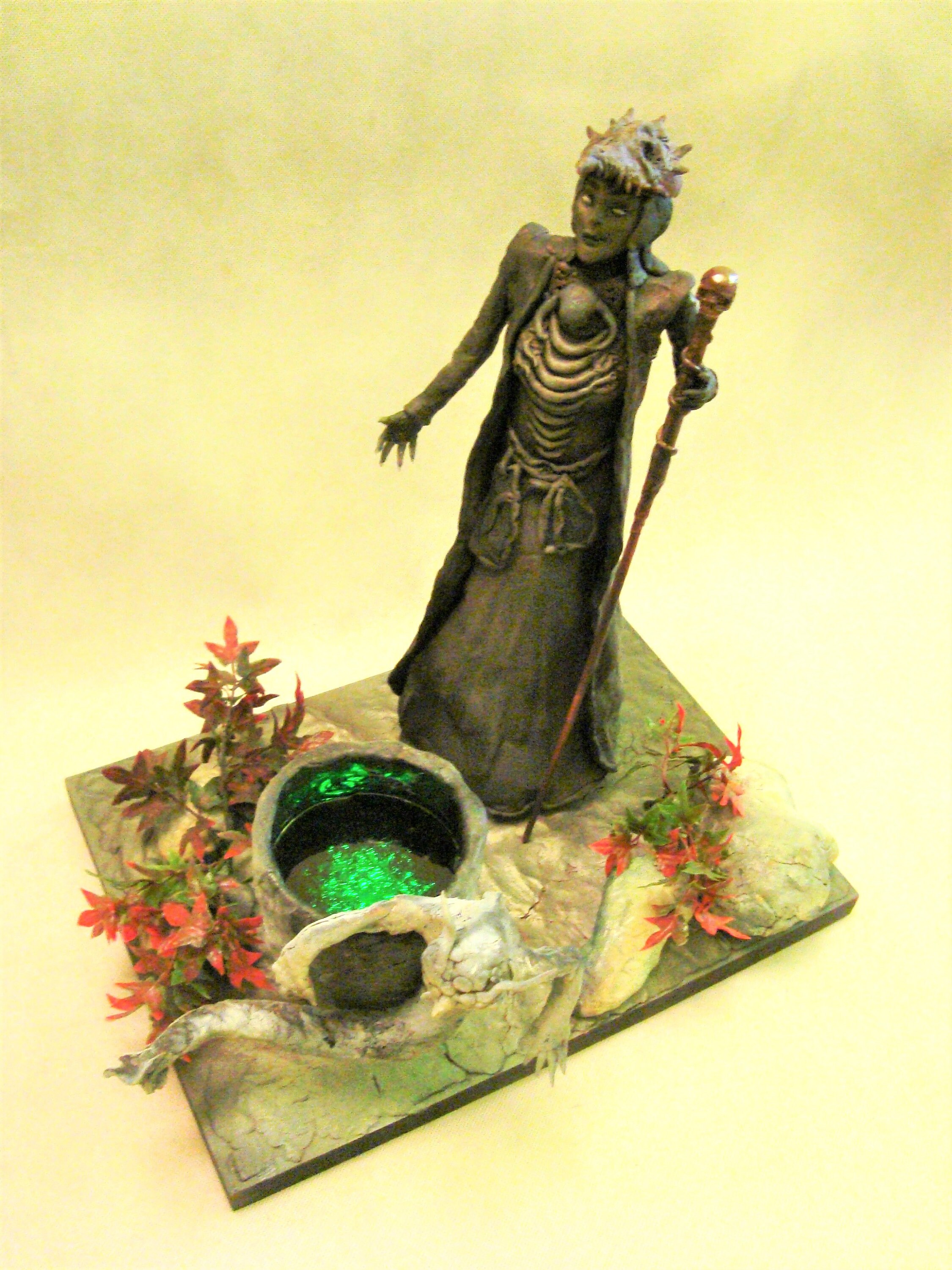 Dark fantasy witch horror statue 1/4 figure 44cm oracle Etsy
