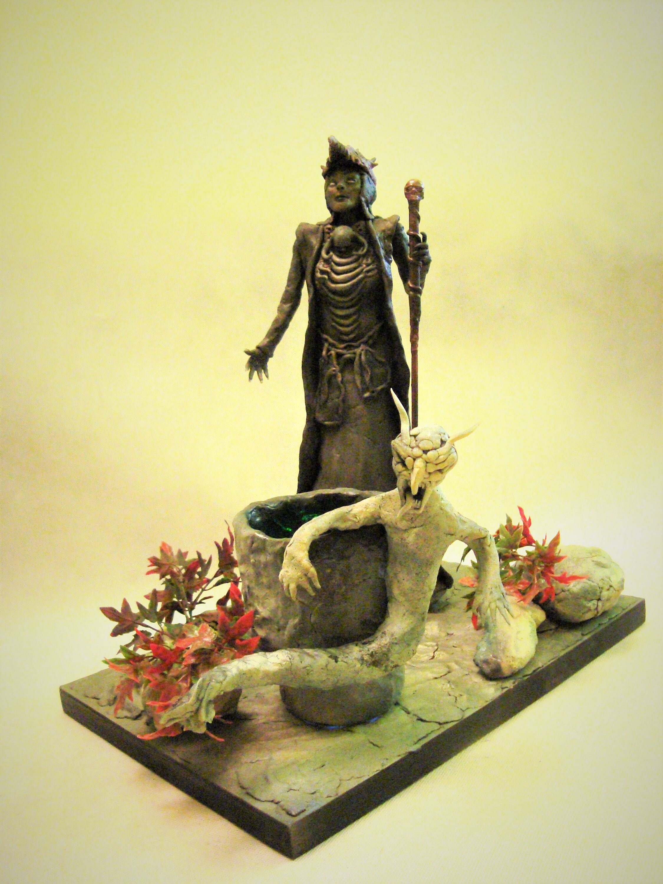 Dark fantasy witch horror statue 1/4 figure 44cm oracle Etsy