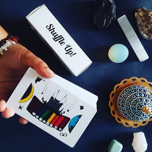 SHUFFLE UP! Tarot Deck  (Illustrated Art, No AI) Original Handmade Independent Label Deck
