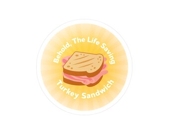 Turkey Sandwich Sticker