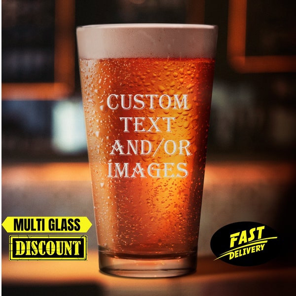 Custom Beer Glasses Make Your Own Beer Glasses