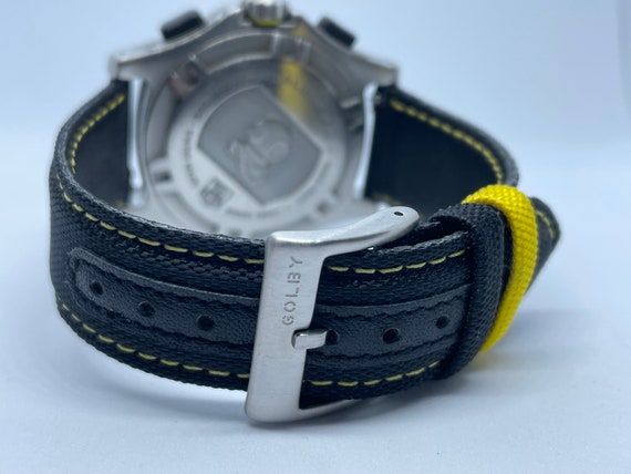 Nato strap shop black yellow