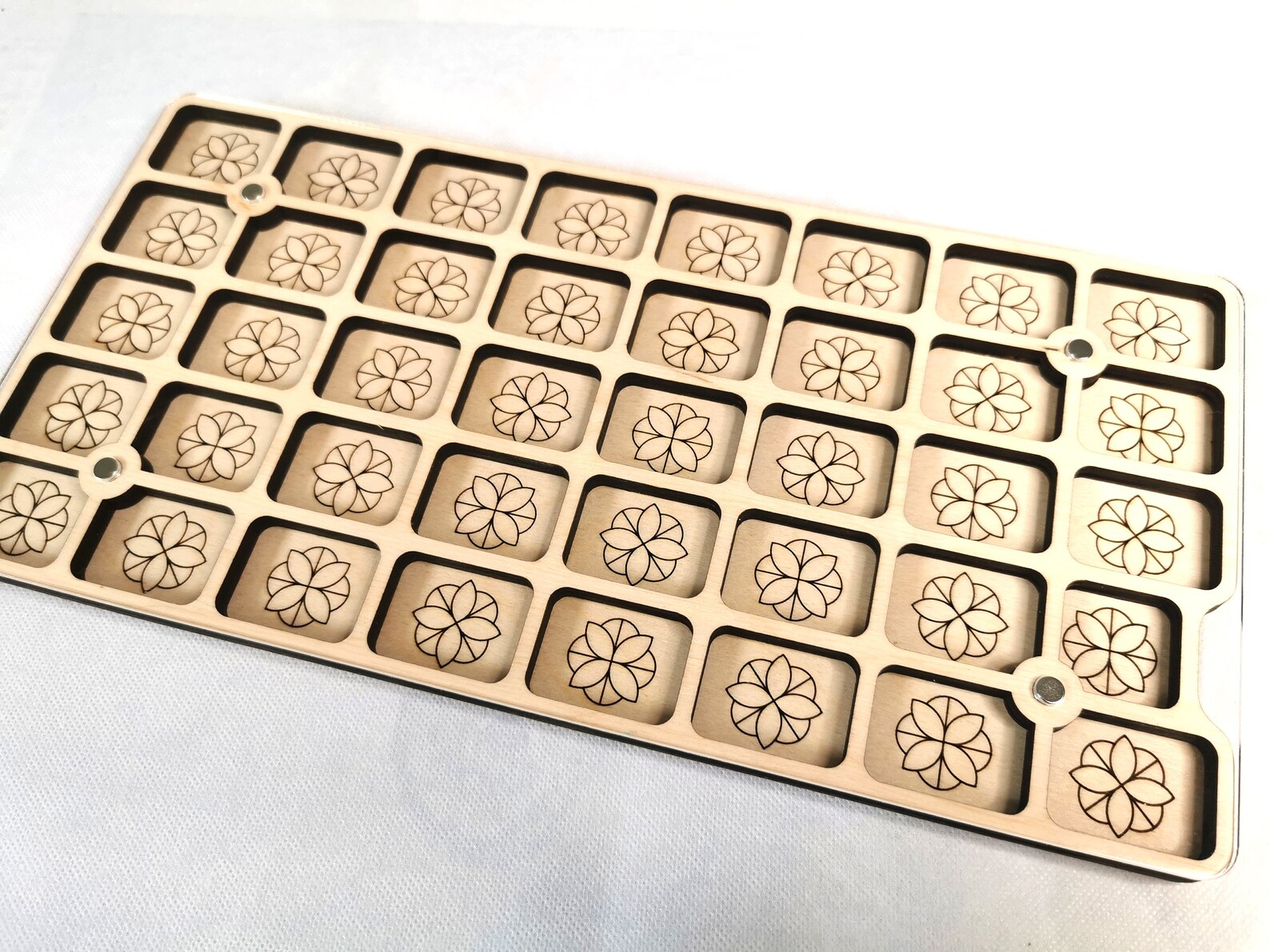 Wooden beads tray organizer container with cover bead box with Etsy