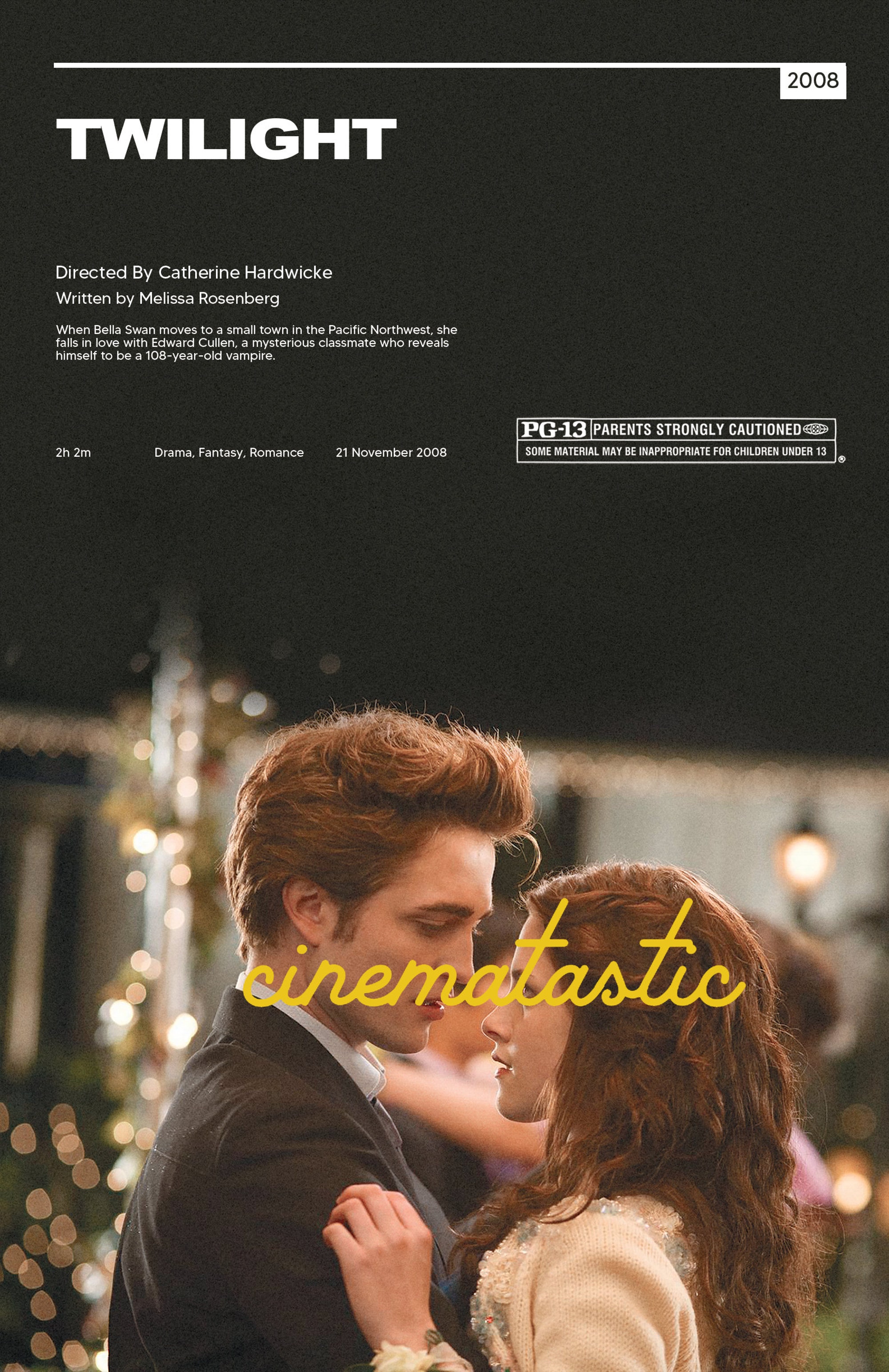 2008 Twilight Movie Film Poster