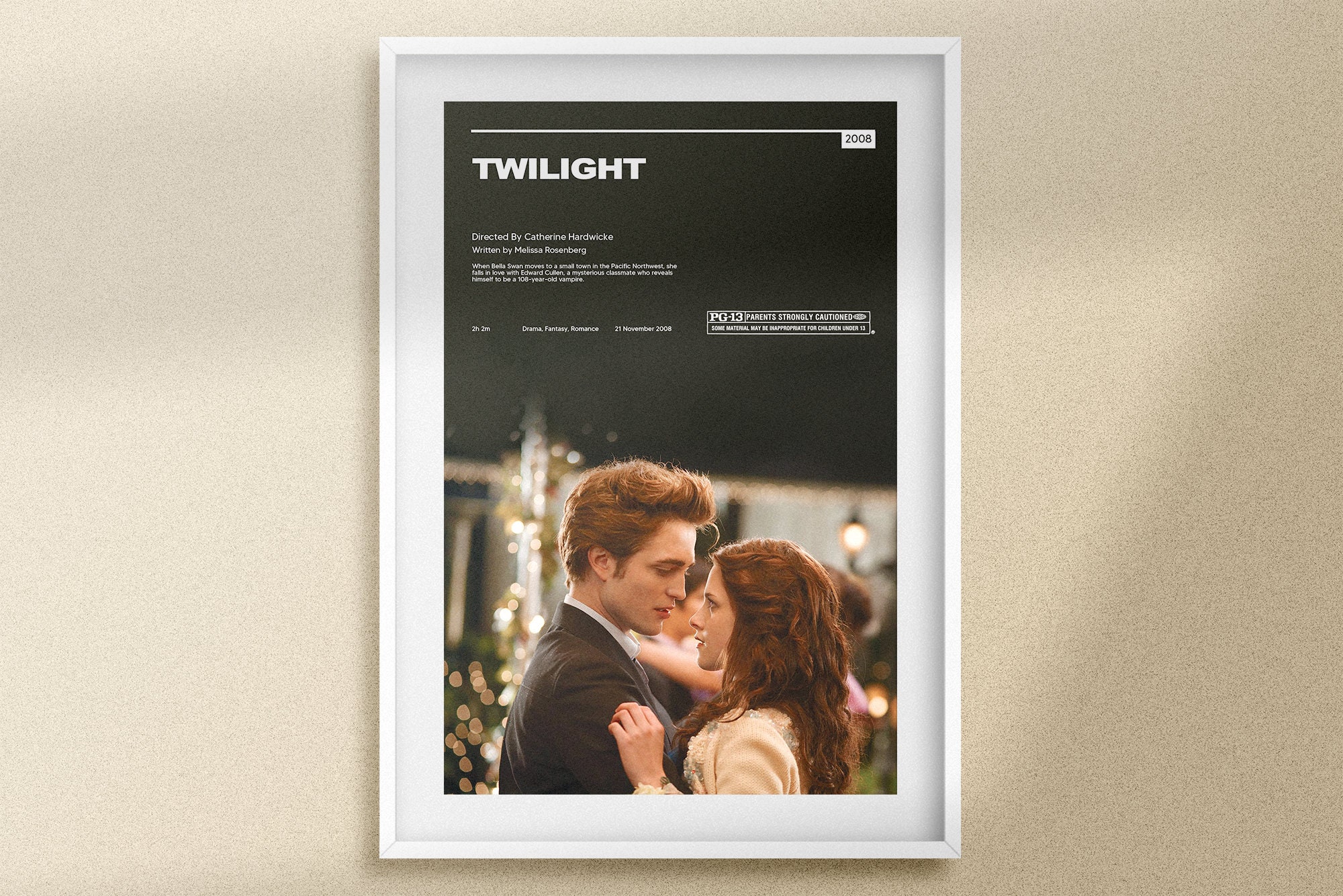 2008 Twilight Movie Film Poster