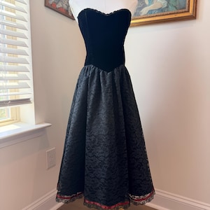 Gunne Sax Black - Etsy