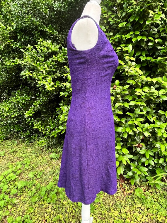 1960s Purple Mod Dress by Alison Ayres - image 6