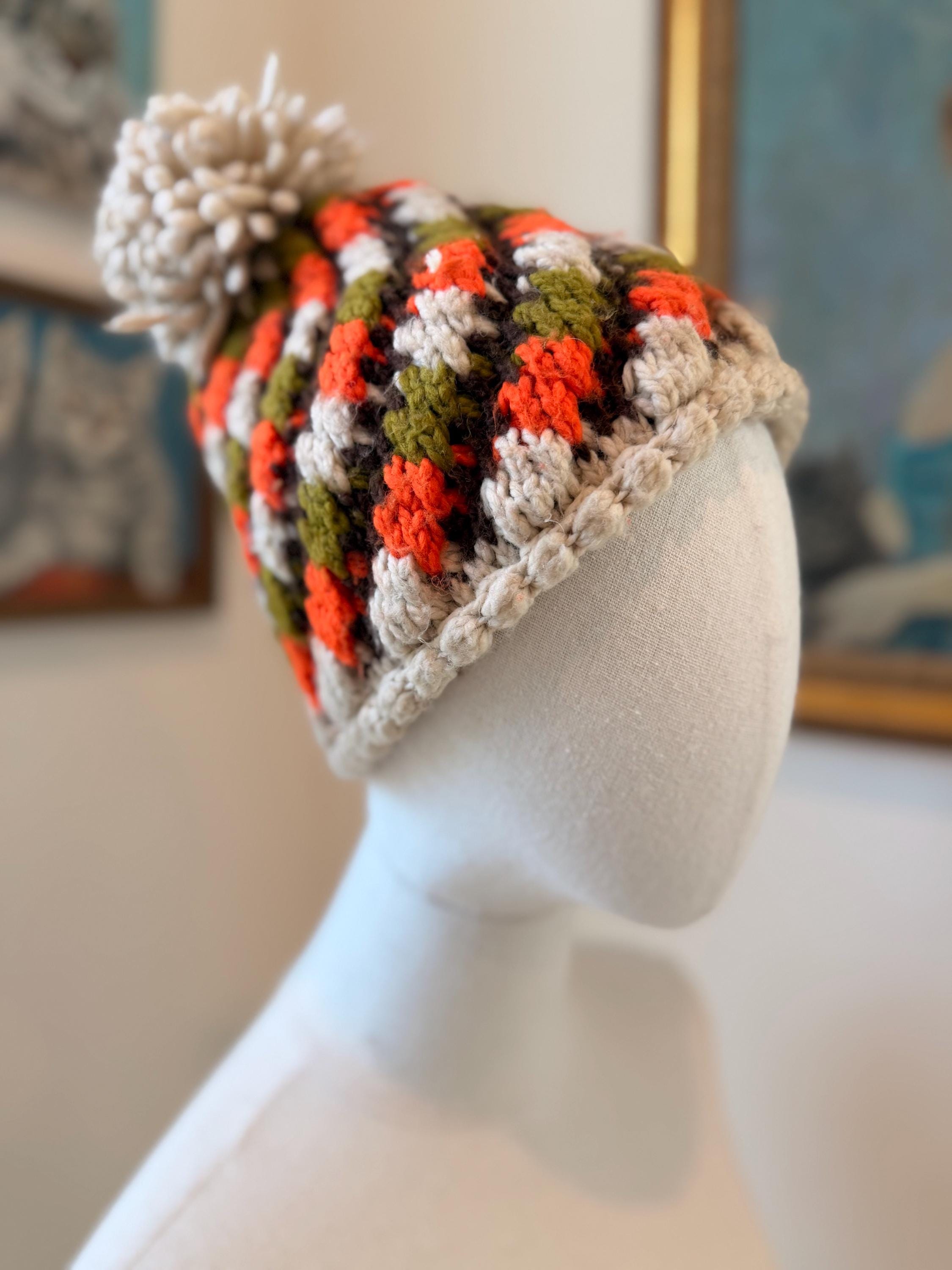 70s Beanie - Etsy