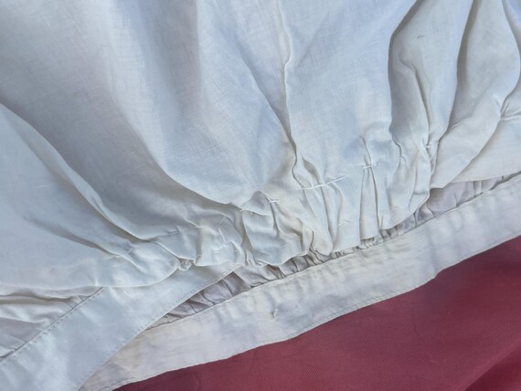 Antique Edwardian Corset Cover Camisole with Croc… - image 6