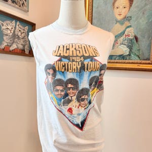 Michael Jackson Victory Tour T Shirt - Etsy