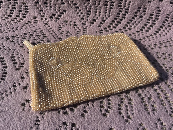 1950s Faux Pearl Clutch | David's Import | Made i… - image 3