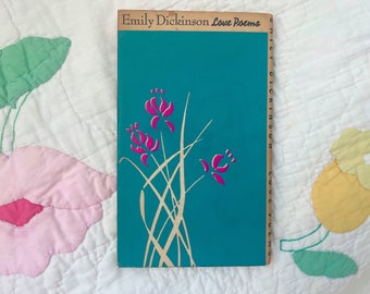 1960s Love Poems of Emily Dickinson | Peter Pauper Press | Hardback Book