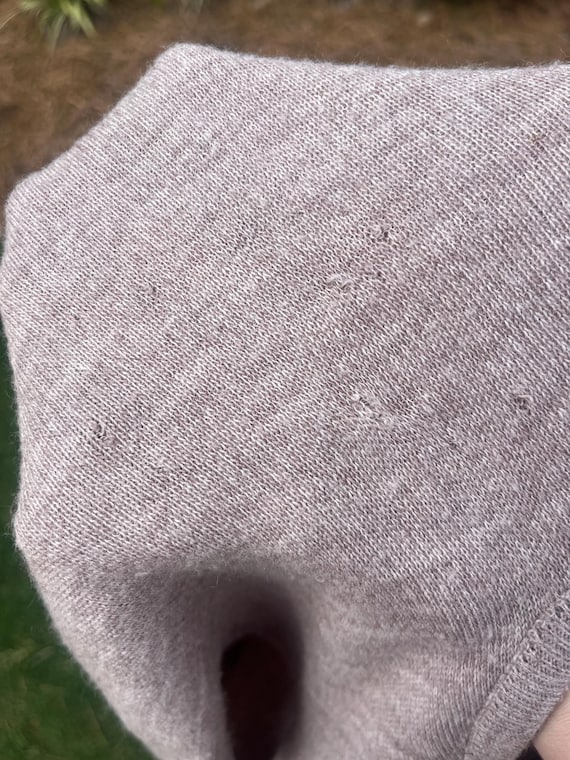 AS IS 1960s Oatmeal Sweater Vest | Archdale 100% … - image 5