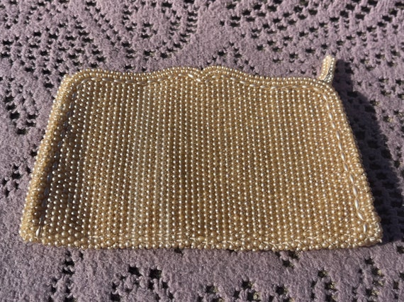 1950s Faux Pearl Clutch | David's Import | Made i… - image 2