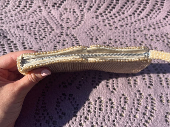 1950s Faux Pearl Clutch | David's Import | Made i… - image 7