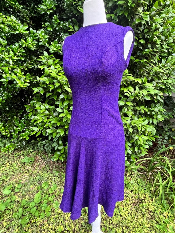 1960s Purple Mod Dress by Alison Ayres - image 5