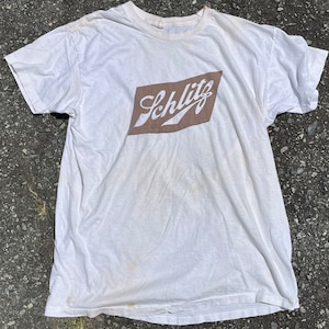 Vintage Clothing Mens Shirt Schlitz - Etsy