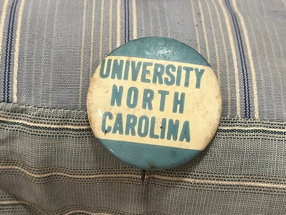 1940s UNC Pinback Button | University of North Ca… - image 1